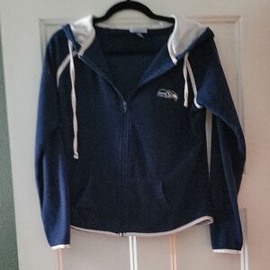 Seahawks Zipup W/ silky Details